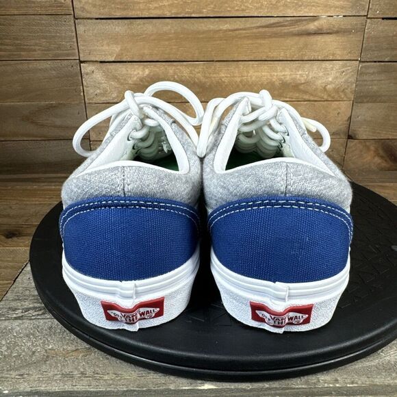 Vans Women’s 8.5 Old Skool Coastal Grey Green Blue Skate Lace Up Casual Shoes - Picture 4 of 10